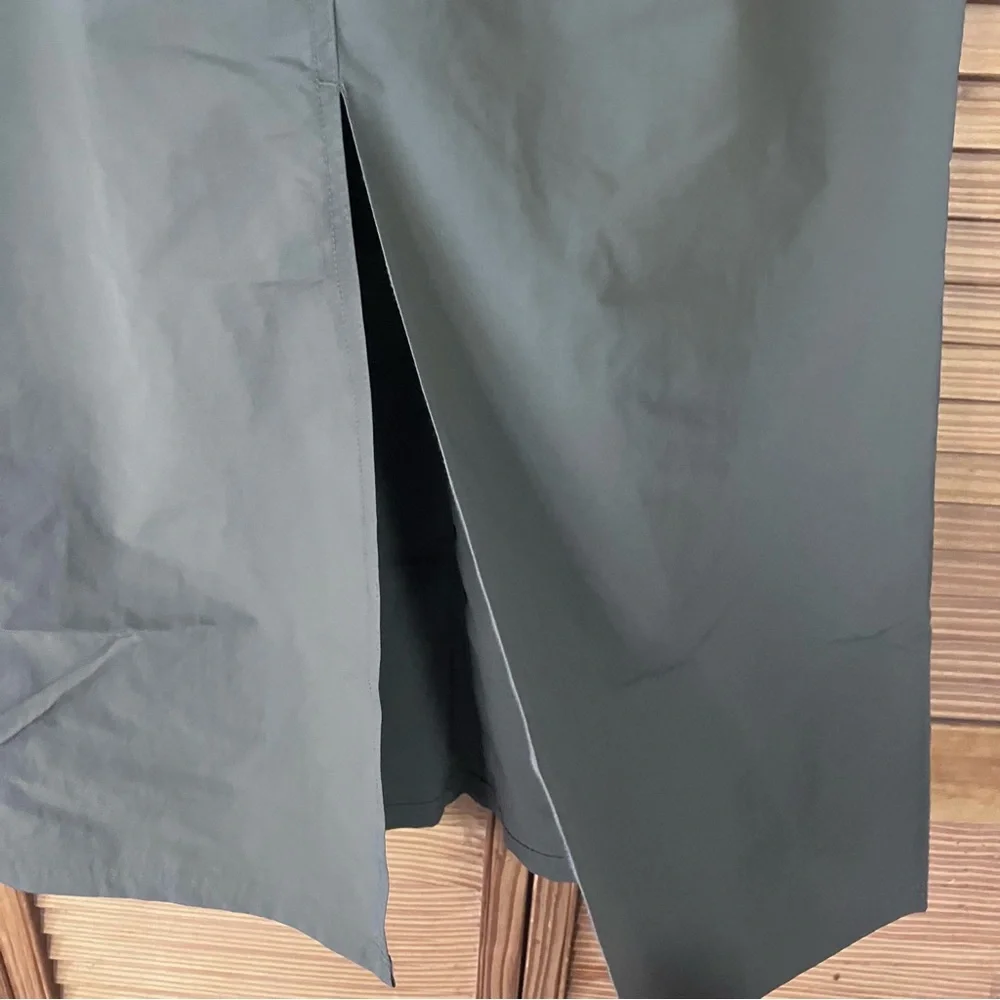 Ardene Graphite Grey Utility Cargo Parachute Longline Maxi Skirt Women’s M - Picture 7 of 10